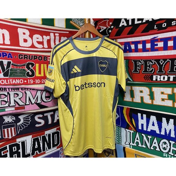Boca Juniors | Men’s Large Alternative “Gold” Jersey - Picture 6 of 7